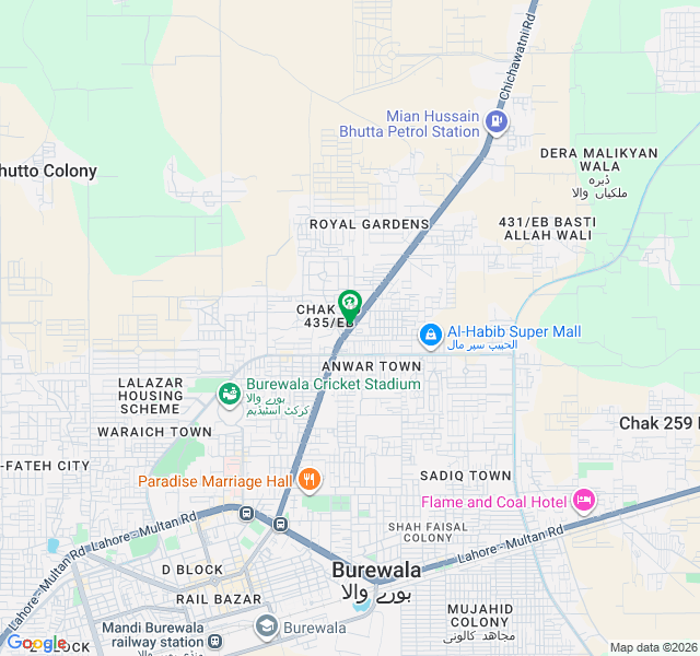 48 Kanal Land For Sale Chichawatni Road, Burewala ID725475