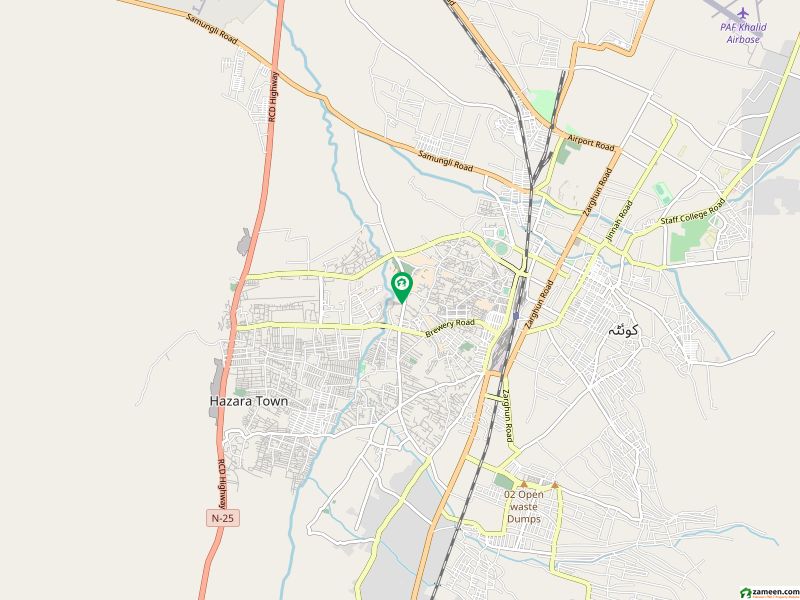 Plot On Sabzal Near Golimar Chowk