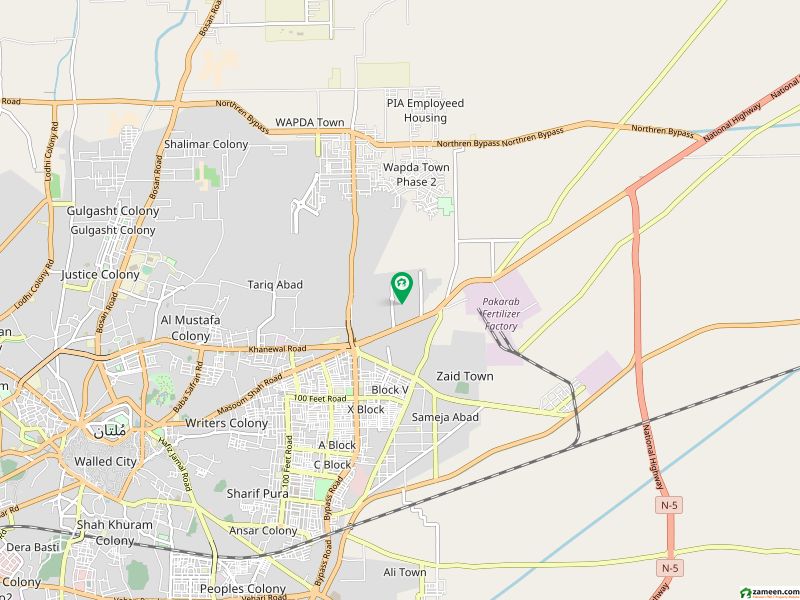 16 Marla Residential Plot Available For Sale In Hassana Abad Colony Multan
