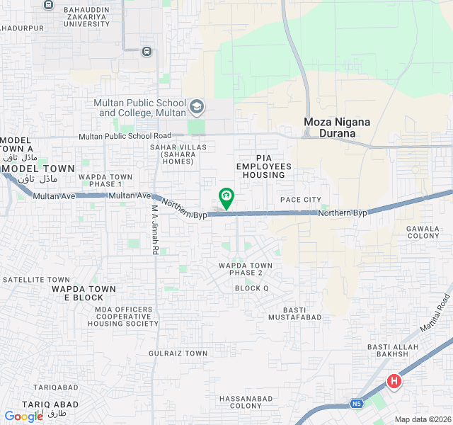 The Multan Mile at Main Multan Avenue.