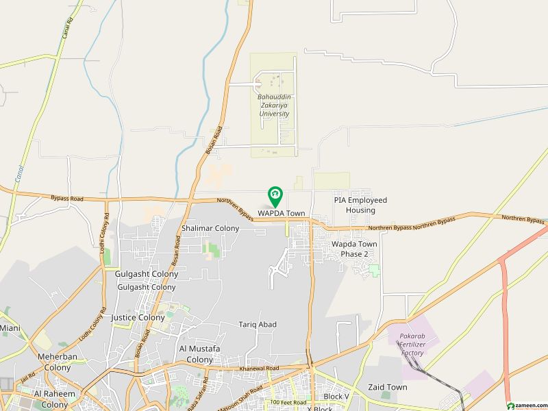 A 30 Marla Commercial Plot In Multan Is On The Market For Sale