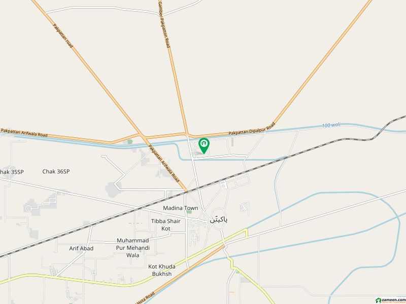 Pakpattan 11 Kanal Land In City