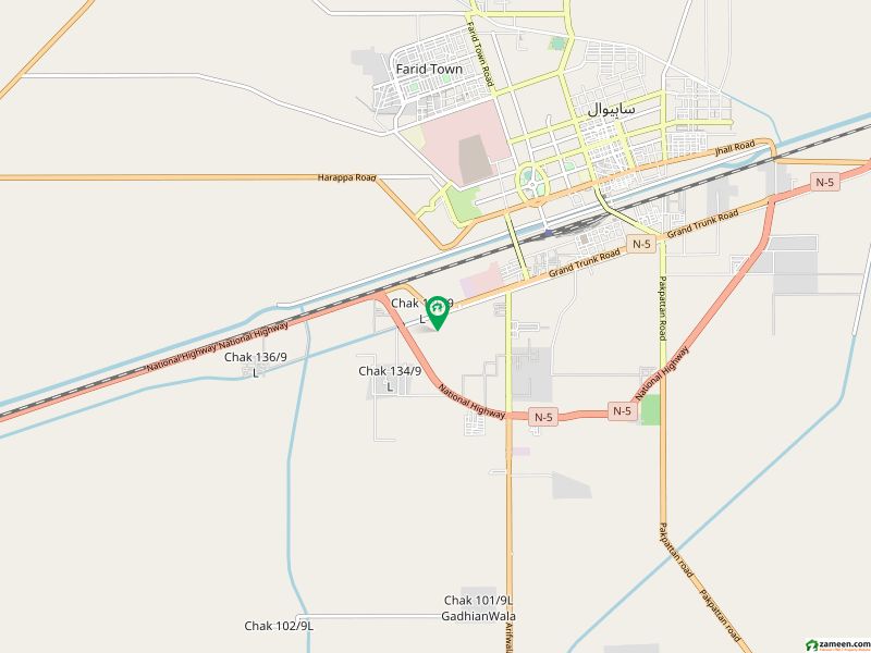 Plot In Gulshan Zainab Near 34 Wala Pull Sahiwal