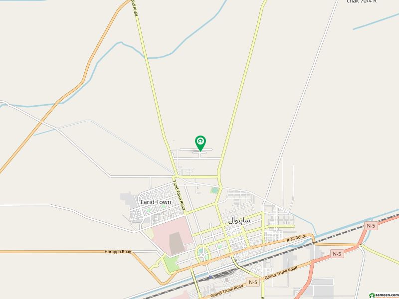 Prime Location Chak 86/6-R 4 Marla Residential Plot Up For sale