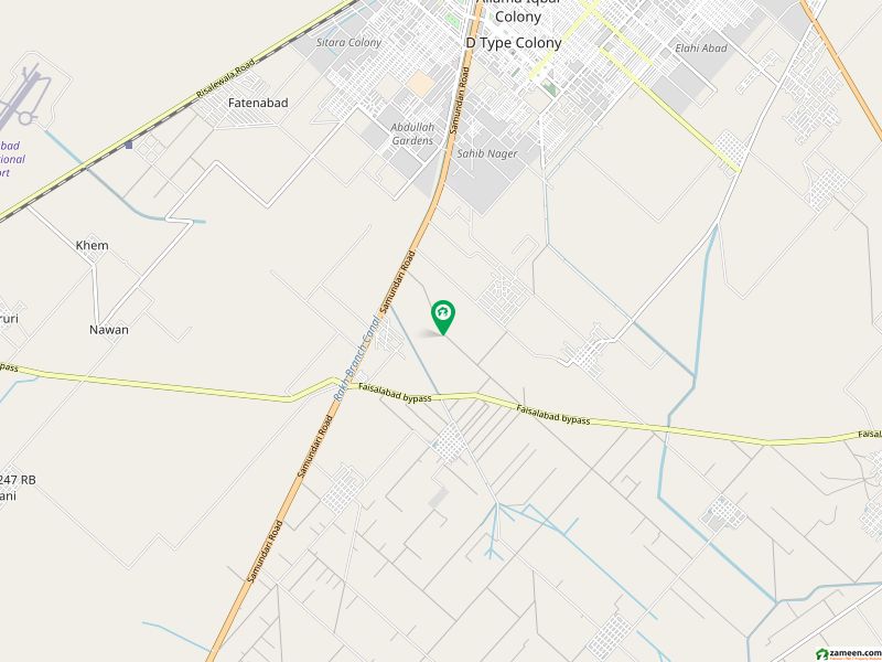 988 Sq. Ft Residential Plot On Instalments Mustafa Town, Faisalabad