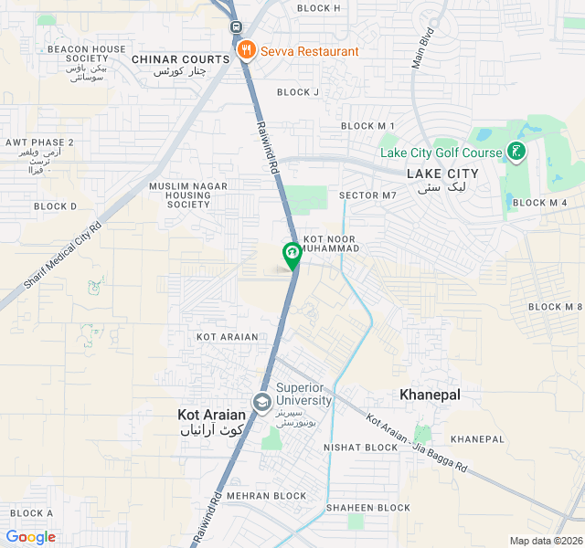 32 Marla Space 40 Feet Parking For Rent