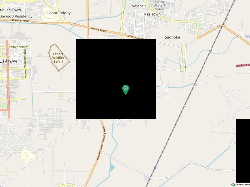 1 Kanal Plot Tipu Block PUP Paid For Sale In Bahria Town Lahore
