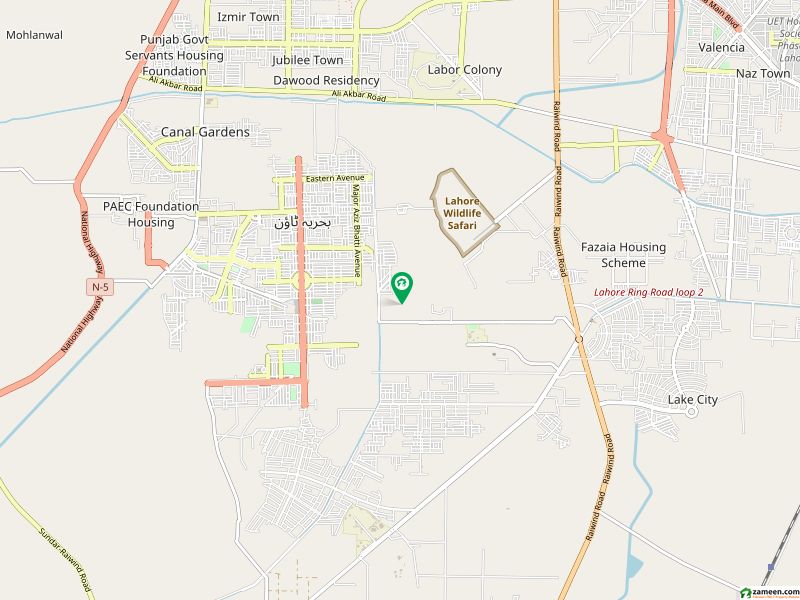 A Prime Location Plot In Golf View Residencia Bahria Town