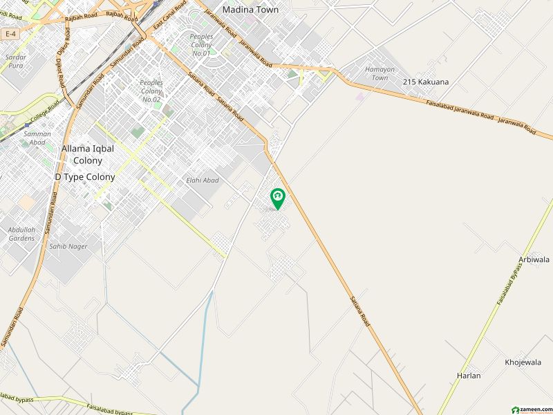 ٹیک ٹاؤن - فیز 1 ٹیک ٹاؤن (ٹی این ٹی کالونی),ستیانہ روڈ,فیصل آباد میں 10 مرلہ مکان 3.25 کروڑ میں برائے فروخت۔