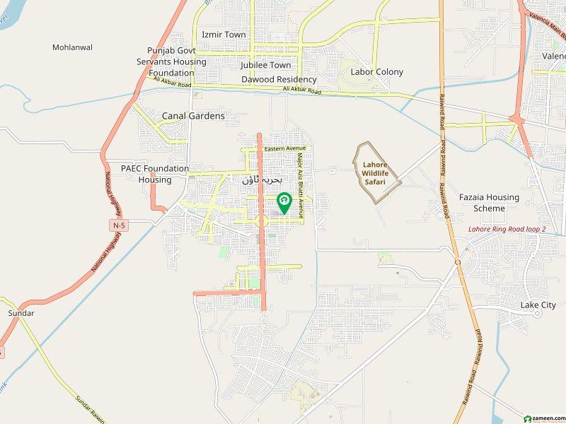 6 Marla Commercial Plot For Sale In Bahria Town  Sector C