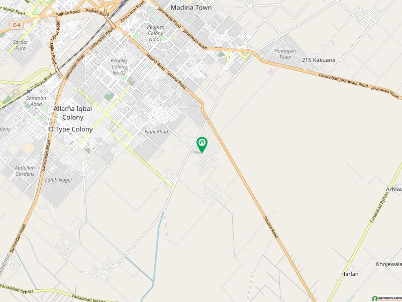 ٹیک ٹاؤن - بلاک ای ٹیک ٹاؤن (ٹی این ٹی کالونی) ستیانہ روڈ فیصل آباد میں 10 مرلہ مکان 2.6 کروڑ میں برائے فروخت۔