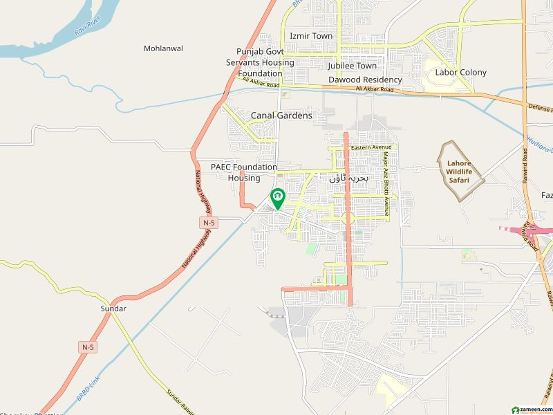 2 Marla Commercial Plot For Sale - Main Boulevard Near Canal Bank