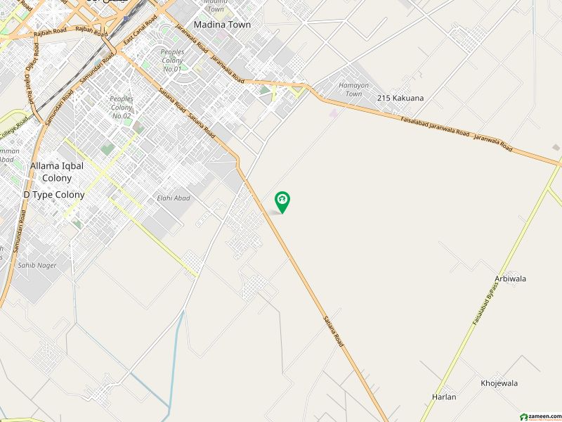 خیابان گرین ستیانہ روڈ فیصل آباد میں 5 کمروں کا 7 مرلہ مکان 1.75 کروڑ میں برائے فروخت۔