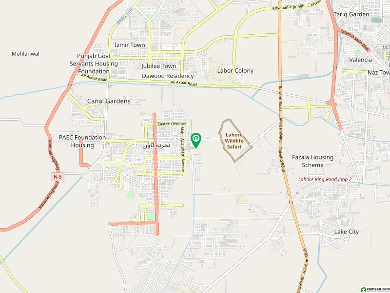 10 Marla Residential Plot For Sale In Nargis Extension Block Sector C Bahria Town Lahore