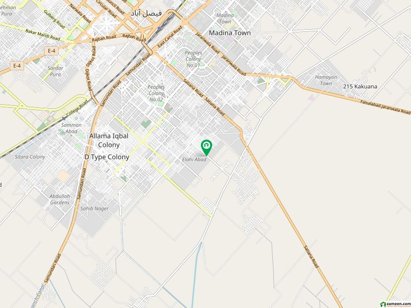 الہی آباد فیصل آباد میں 12 مرلہ رہائشی پلاٹ 15 لاکھ میں برائے فروخت۔