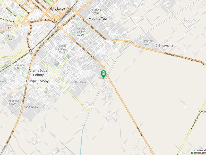 یونس ٹاؤن فیصل آباد میں 10 مرلہ رہائشی پلاٹ 80 لاکھ میں برائے فروخت۔