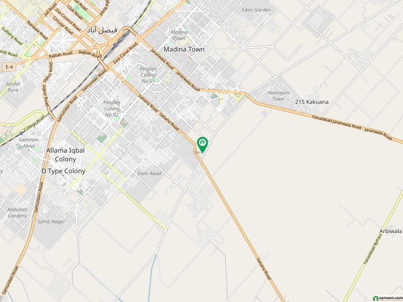 رحمان گارڈنز فیصل آباد میں 10 مرلہ رہائشی پلاٹ 60 لاکھ میں برائے فروخت۔