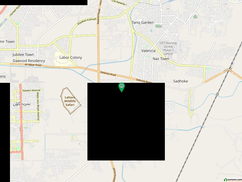 2 Kanal Main Road Best Location Plot In Khayban E Zafar Very Close  Lahore University