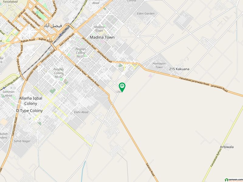 ستارہ گولڈ سٹی ستیانہ روڈ فیصل آباد میں 10 مرلہ رہائشی پلاٹ 1.3 کروڑ میں برائے فروخت۔