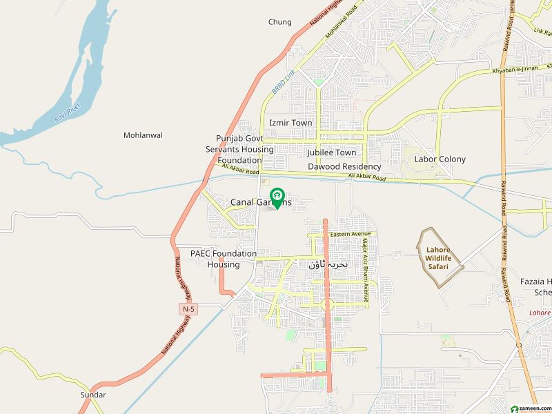 Commercial Plot For Sale Canal Garden Block B, Canal Garden, Lahore