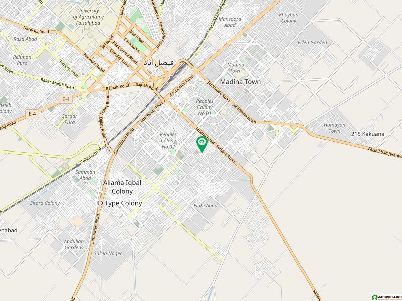محمد آباد پیپلز کالونی نمبر 2 فیصل آباد میں 3 مرلہ رہائشی پلاٹ 45 لاکھ میں برائے فروخت۔