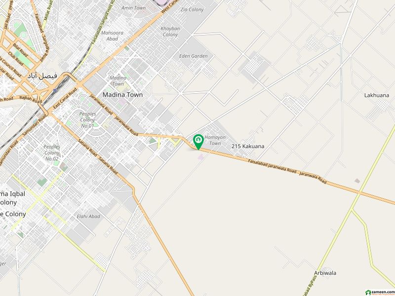 Residential Plot For Sale In Sitara Park City Jaranwala Road Faisalabad