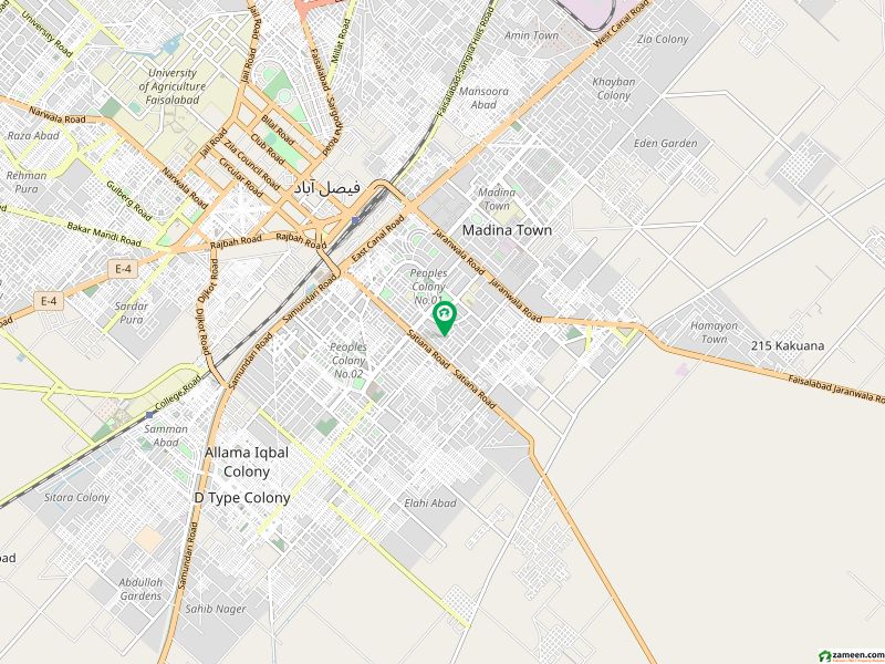 پیپلز کالونی - بلاک ڈی پیپلز کالونی نمبر 1 فیصل آباد میں 7 مرلہ مکان 1. 6 کروڑ میں برائے فروخت۔