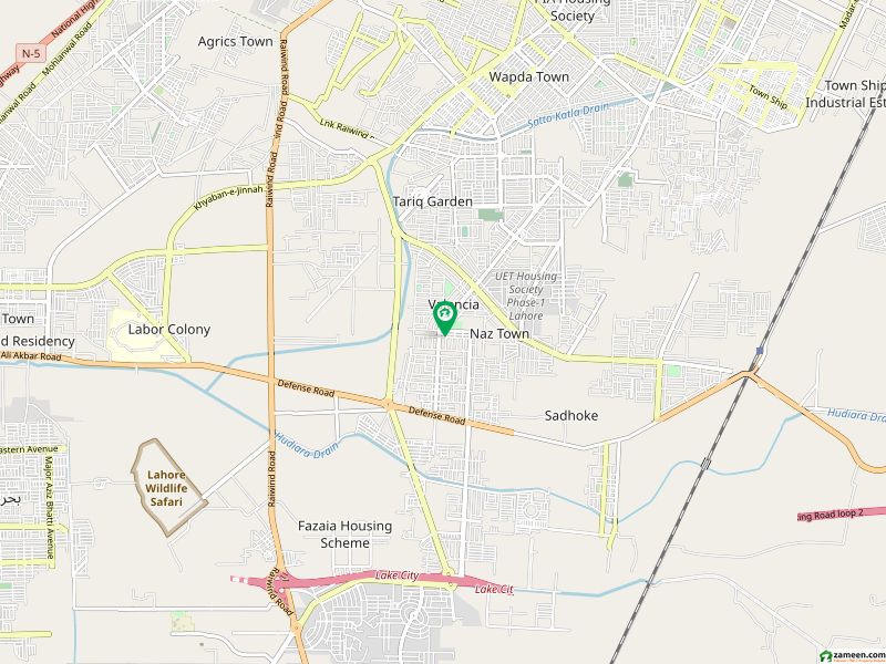 ویلینشیاء - تجارتی زون اے1 ویلینشیاء ہاؤسنگ سوسائٹی لاہور میں 1 کنال رہائشی پلاٹ 1.8 کروڑ میں برائے فروخت۔