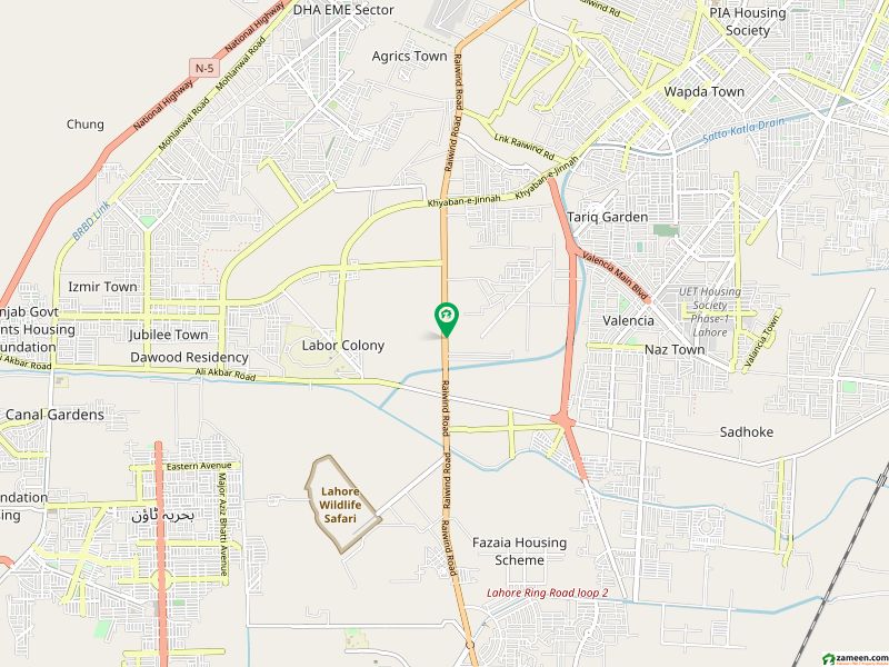 1 Kanal Plot For Sale In Government Superior Services Near Bahria Town