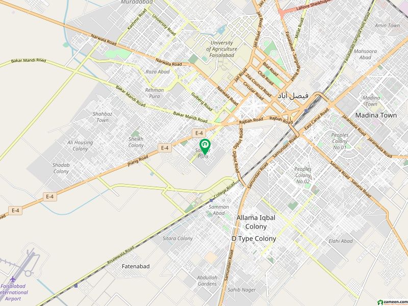 رحمانیہ ٹاؤن فیصل آباد میں 10 مرلہ رہائشی پلاٹ 13 لاکھ میں برائے فروخت۔