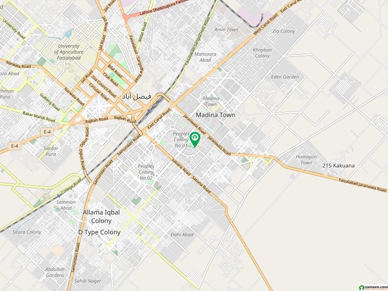 چن ون روڈ فیصل آباد میں 6 مرلہ عمارت 14 کروڑ میں برائے فروخت۔