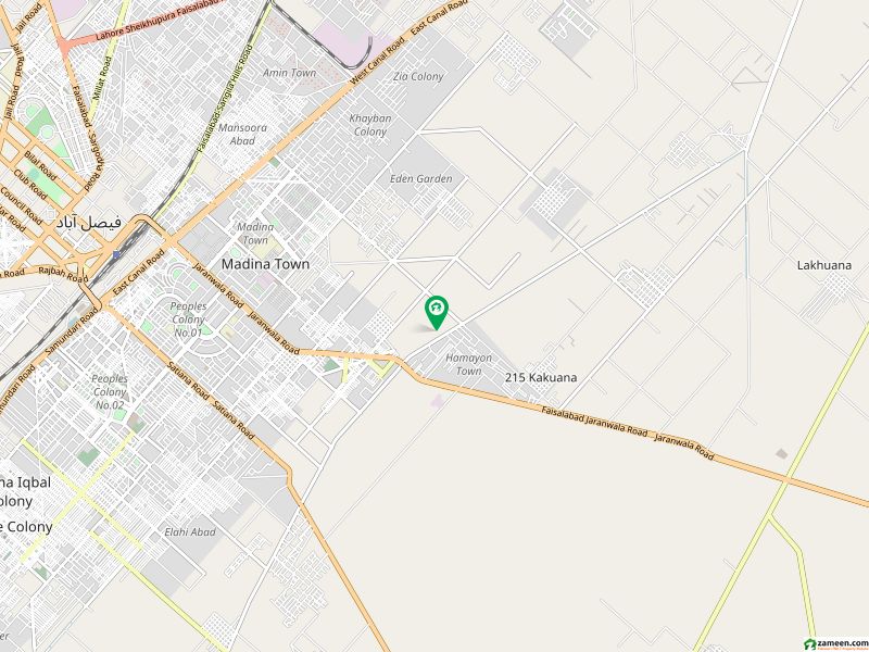 بلال گارڈن لوئر کینال روڈ فیصل آباد میں 6 مرلہ رہائشی پلاٹ 30 لاکھ میں برائے فروخت۔