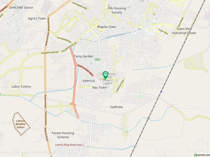 1 KANAL PLOT FOR SALE IN UET BLOCK A