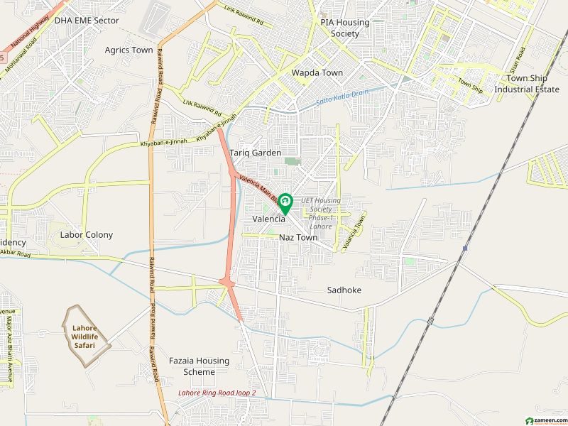Commercial Plot For Sale in Valencia Town Lahore