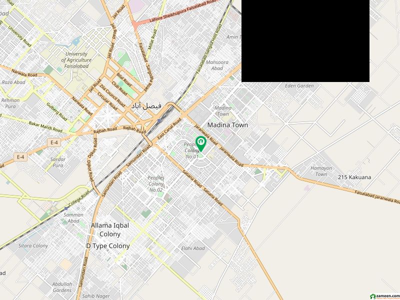 پیپلز کالونی نمبر 1 فیصل آباد میں 6 کمروں کا 1 کنال مکان 6.5 کروڑ میں برائے فروخت۔