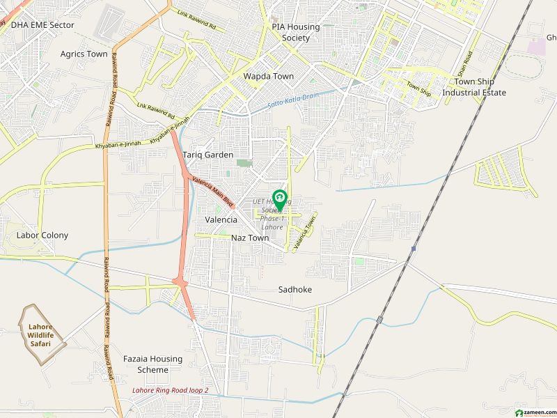 1 Kanal Residential Plot Is Available For sale In UET Housing Society - Block B