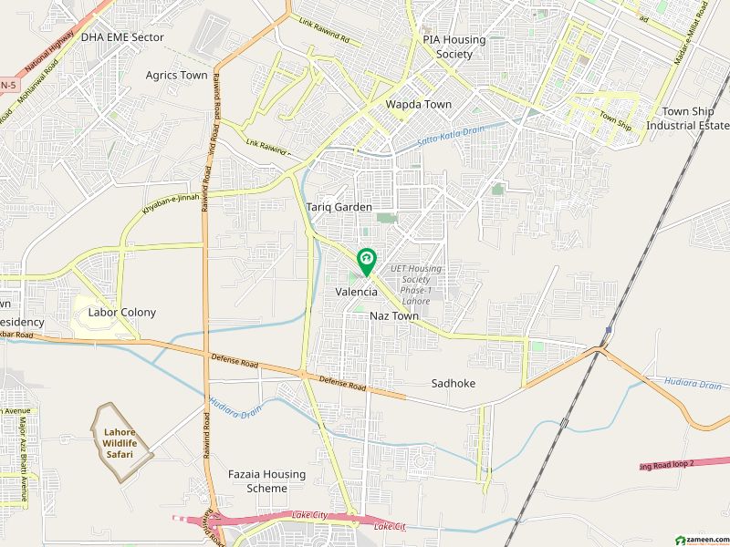 ویلینشیاء - کمرشل زون ڈی ویلینشیاء ہاؤسنگ سوسائٹی لاہور میں 2 کمروں کا 1 کنال دفتر 1.35 لاکھ میں کرایہ پر دستیاب ہے۔