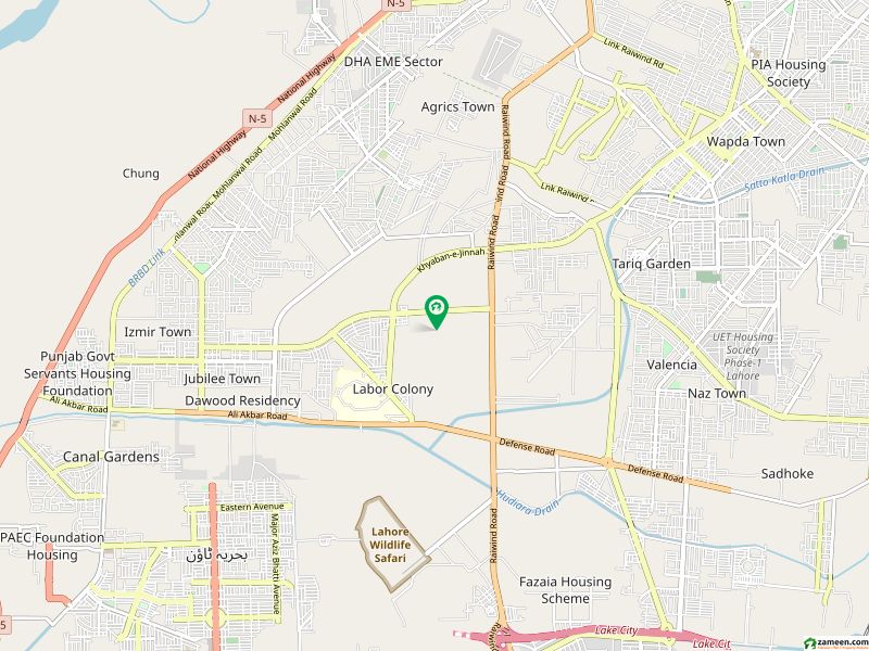شیر شاہ کالونی بلاک بی شیرشاہ کالونی - راؤنڈ روڈ لاہور میں 3 مرلہ رہائشی پلاٹ 41 لاکھ میں برائے فروخت۔