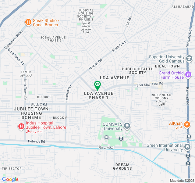 ایل ڈی اے ایوینیو لاہور میں 10 مرلہ رہائشی پلاٹ 86.0 لاکھ میں برائے فروخت۔
