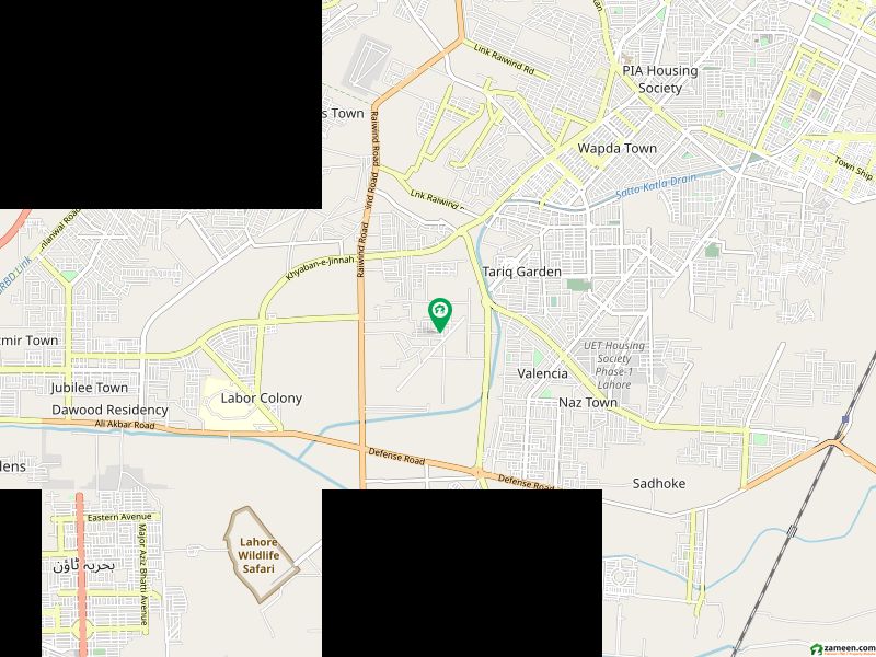 10 Marla plot for sale in T &T society Lahore Pakistan