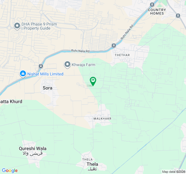 DhA Phase 9PRISM 1kanal plot good location DhA Phase 9PRISM 1kanal plot good location
