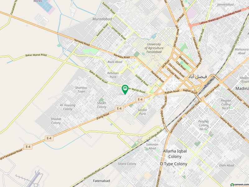 لیاقت آباد بکر منڈی روڈ فیصل آباد میں 18 مرلہ فیکٹری 3.5 کروڑ میں برائے فروخت۔