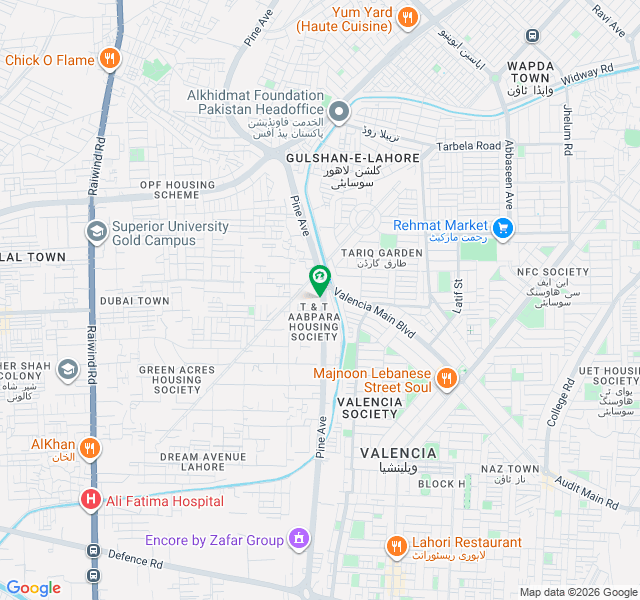 8 Kanal Commercial Plot Pain Avenue Lahore 8 Kanal Commercial Plot Pain Avenue Lahore