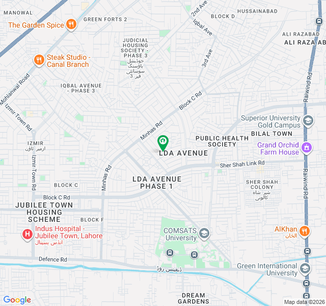 60' WIDE ROAD ONE KANAL