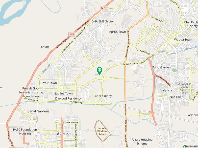 ایل ڈی اے ایوینیو لاہور میں 6 مرلہ رہائشی پلاٹ 1.1 کروڑ میں برائے فروخت۔