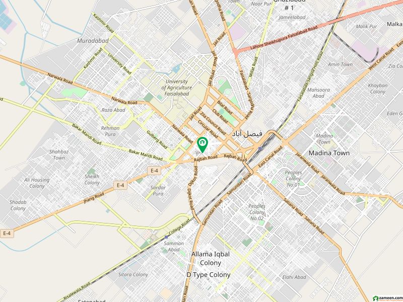 جھنگ بازار فیصل آباد میں 5 مرلہ عمارت 4.5 کروڑ میں برائے فروخت۔
