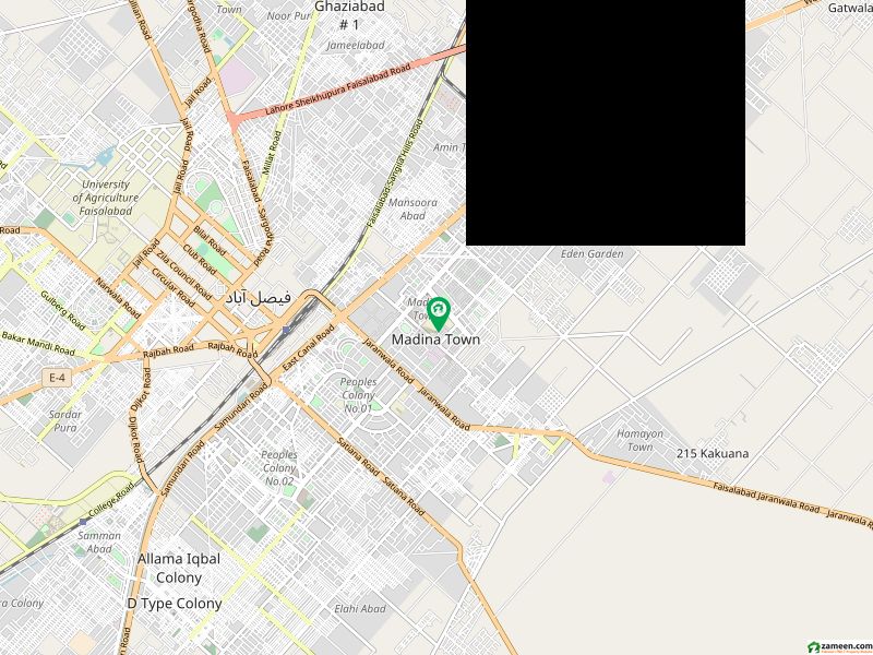 مدینہ ٹاؤن فیصل آباد میں 6 کمروں کا 19 مرلہ مکان 5.75 کروڑ میں برائے فروخت۔
