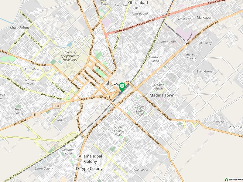 لائل پور ٹاؤن فیصل آباد میں 7 مرلہ مکان 90 لاکھ میں برائے فروخت۔