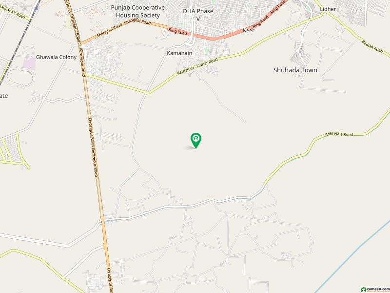 1 Kanal Beautifully Excellent Located Plot Back Of Main 150 Ft Rd For Sale In DHA Phase 9prism
