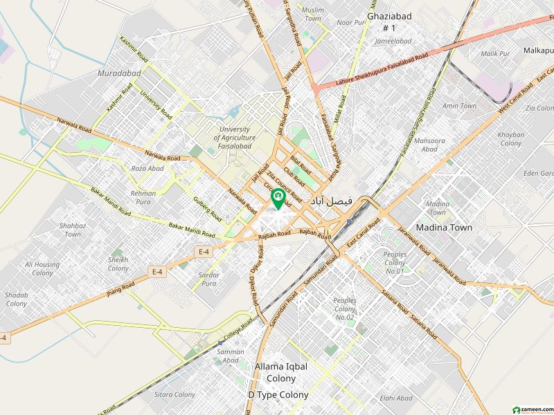چنیوٹ بازار فیصل آباد میں 3 مرلہ عمارت 10 کروڑ میں برائے فروخت۔
